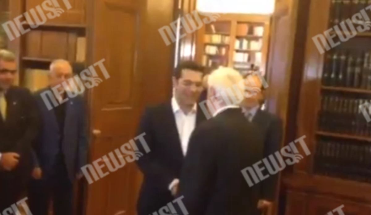 Στον Παυλόπουλο ο Τσίπρας