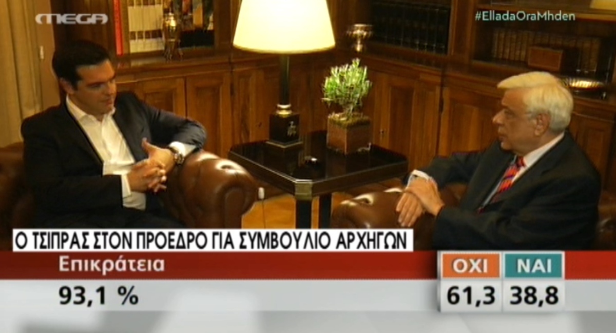 Συνάντηση Τσίπρα-Παυλόπουλου