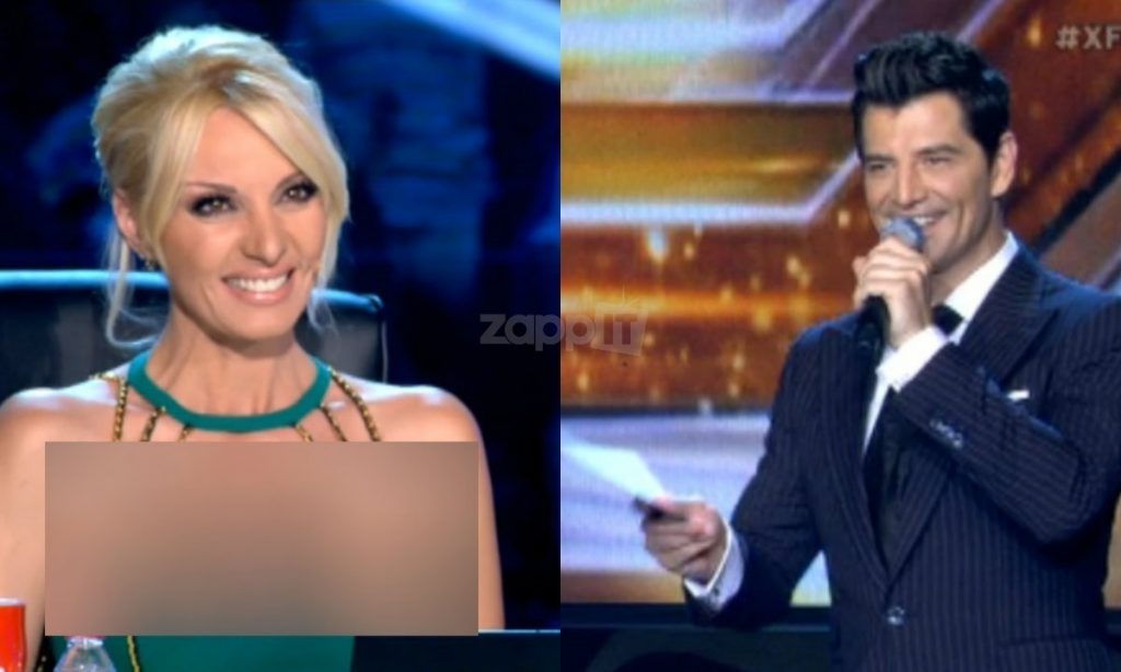 X Factor: Το εκρηκτικό μπούστο της Πέγκυς Ζήνα και το σχόλιο του Σάκη Ρουβά!
