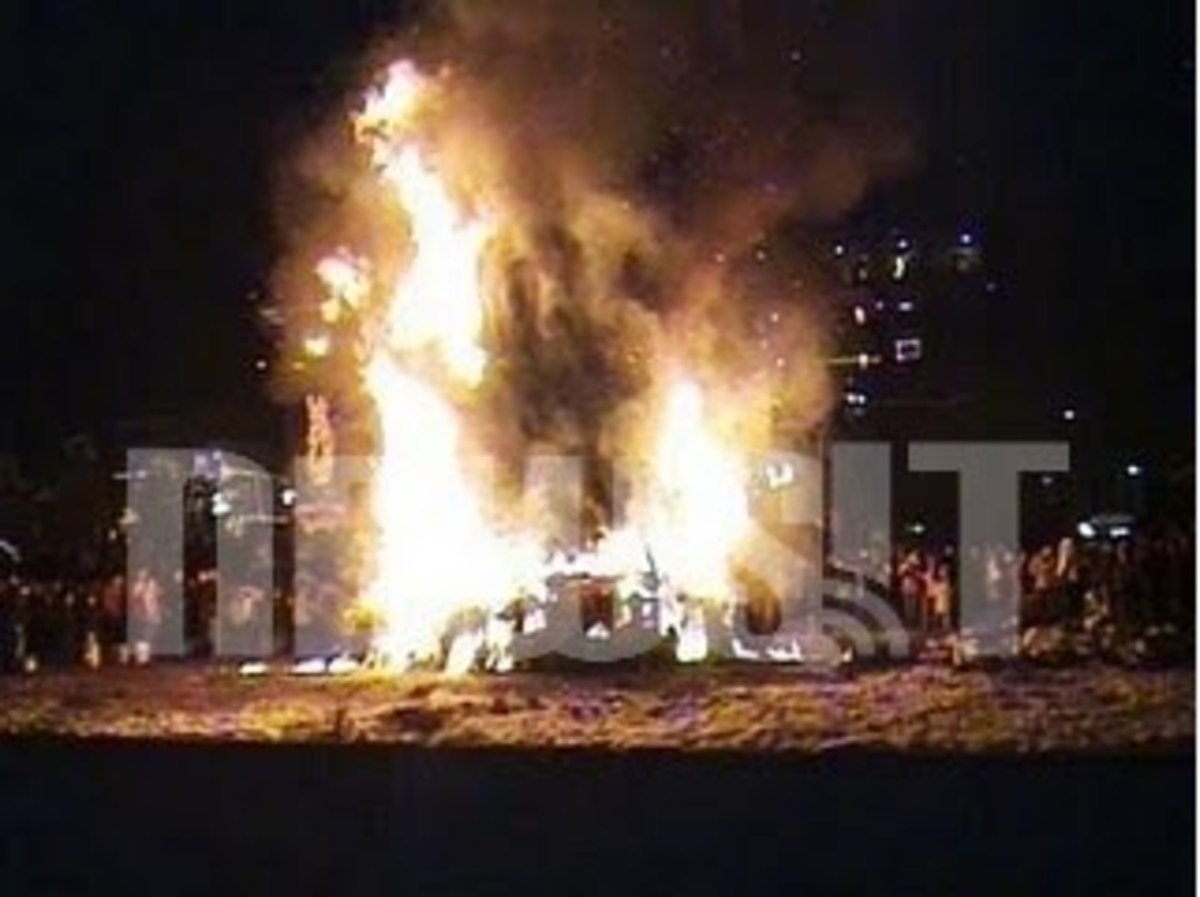 Στην Πέλλα ανήμερα της πρωτοχρονιάς ανάβουν φωτιές στην πλατεία
