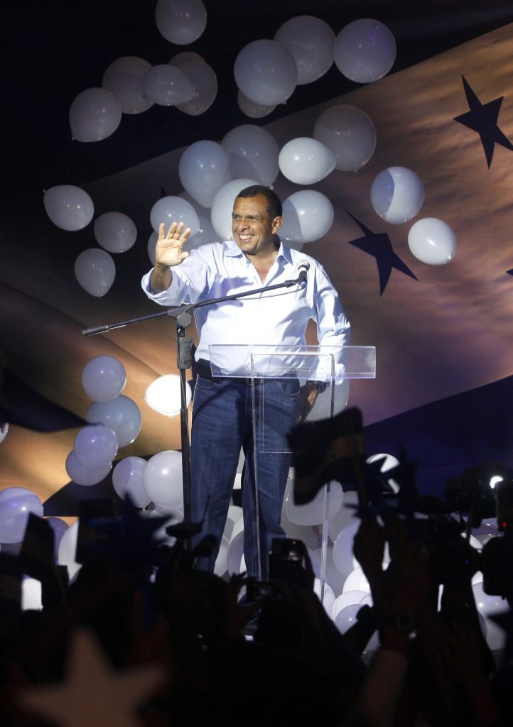Ο νέος πρόεδρος της Ονδούρας Πορφύριος
