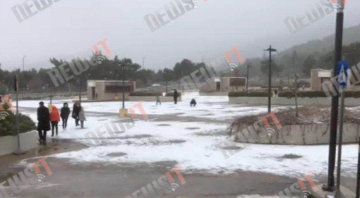 Χιόνια στην Πάρνηθα