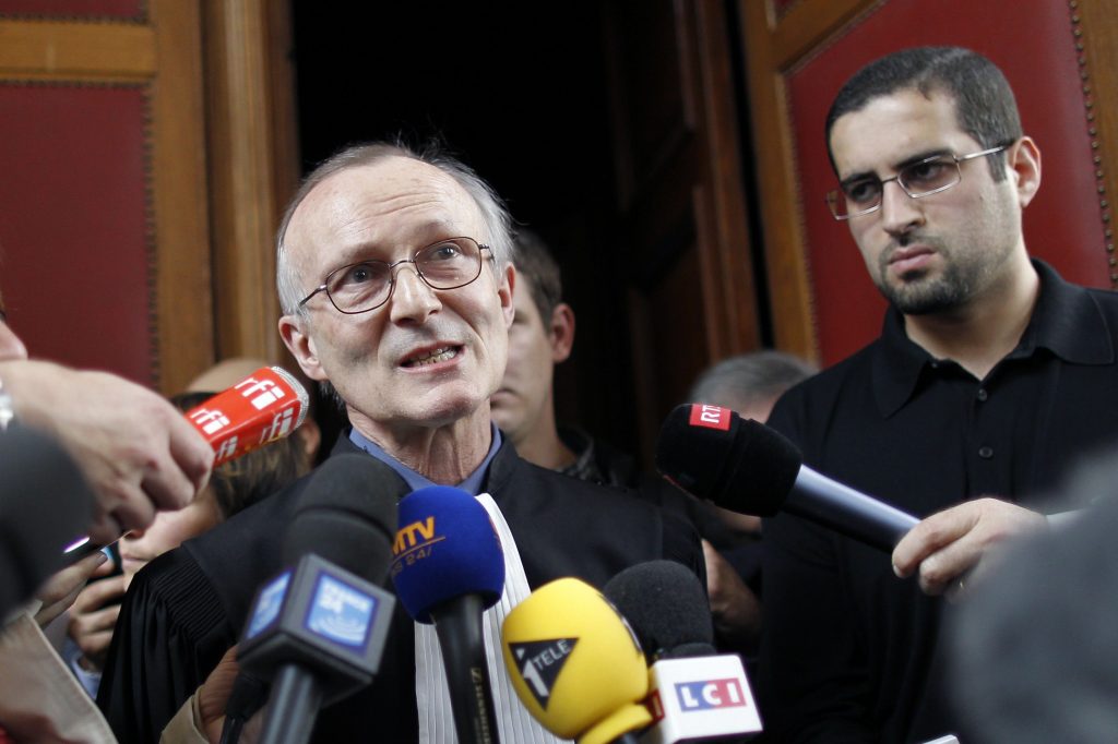 Ο δικηγόρος του Patrick Baudouin ΦΩΤΟ REUTERS