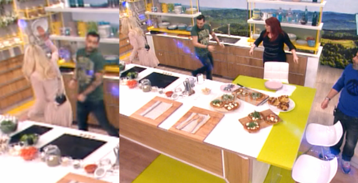 Η Μενεγάκη πέταξε το πιάτο στο πάτωμα! Απομακρύνθηκε ο μάγειρας