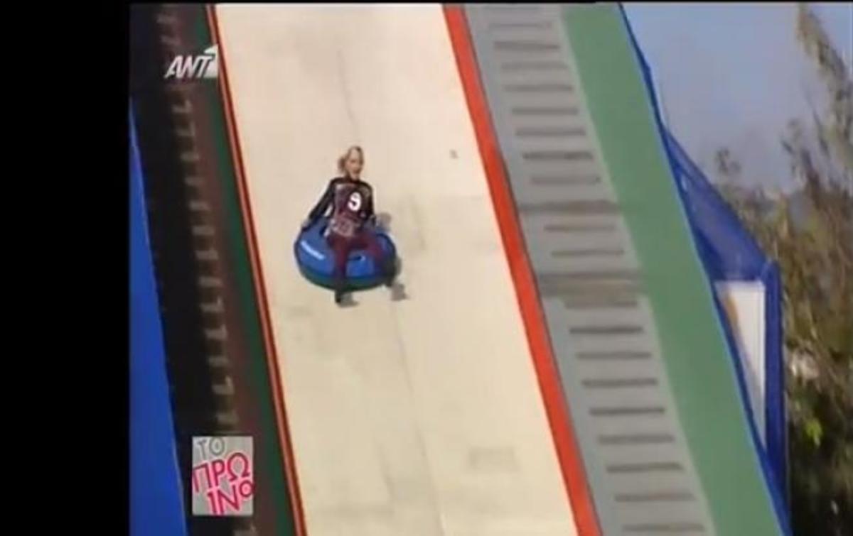 Δείτε το πήδημα της Λάουρας! “Λιανέ είσαι αρχικότα”!