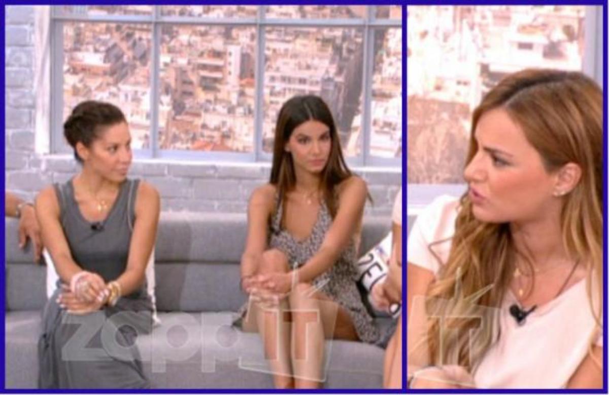 Σε αμηχανία η Μαριάντα Πιερίδη με την ερώτηση της Ελένης Τσολάκη