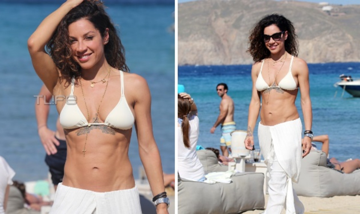 Μαριάντα Πιερίδη: “Κόλασε” με την σέξι εμφάνισή της στην παραλία!