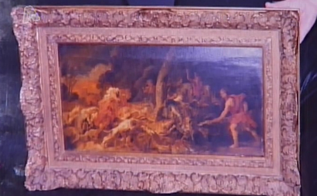 Η παρουσιάστρια και ο κλεμμένος πίνακας