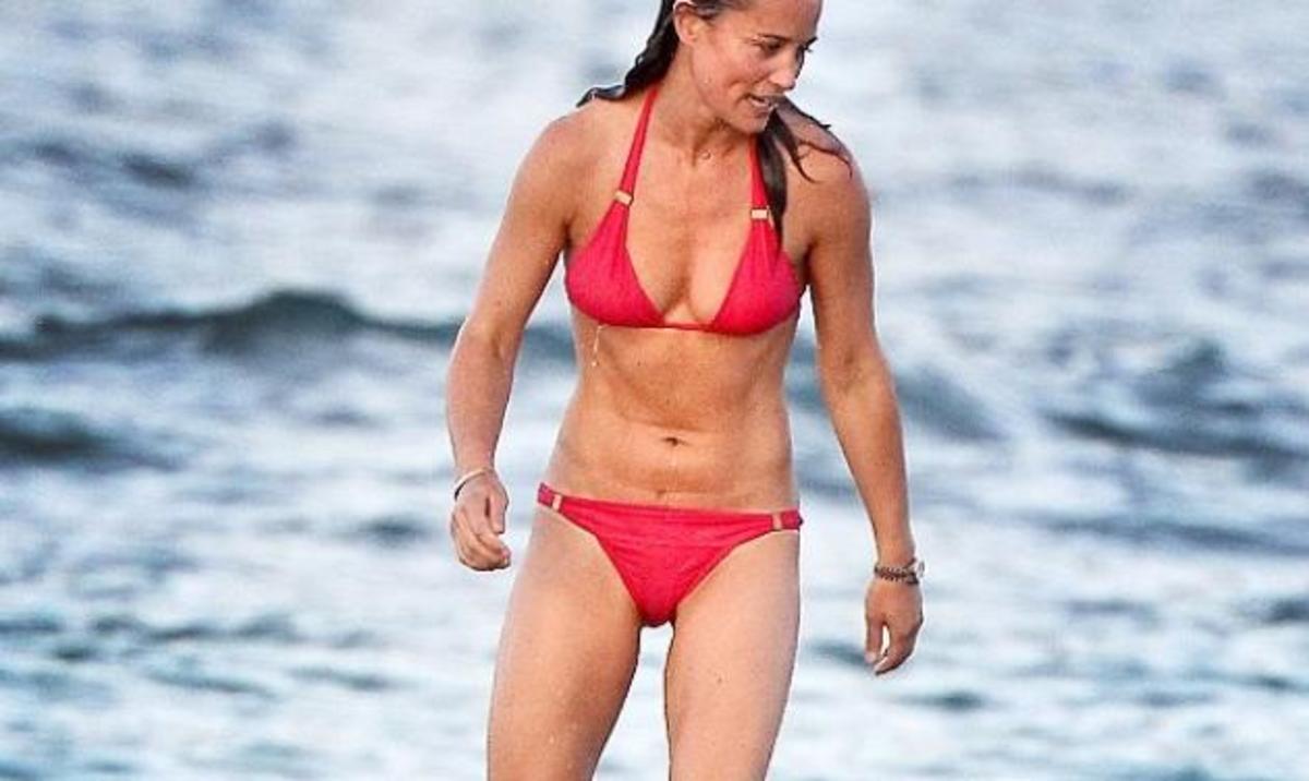 Pippa Middleton: Με μικροσκοπικό μπικίνι μπάνια στην Καραϊβική!