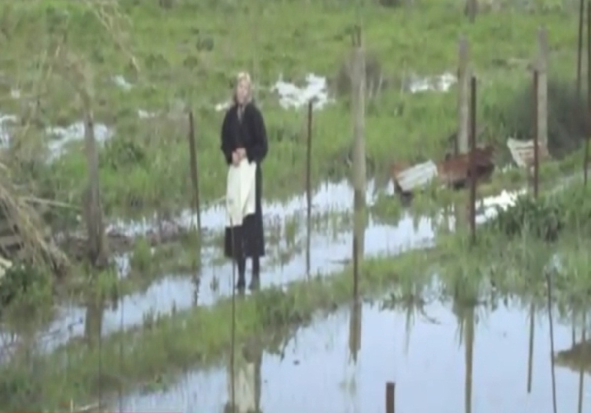 “Πνίγηκε” ο Πύργος από την έντονη βροχόπτωση