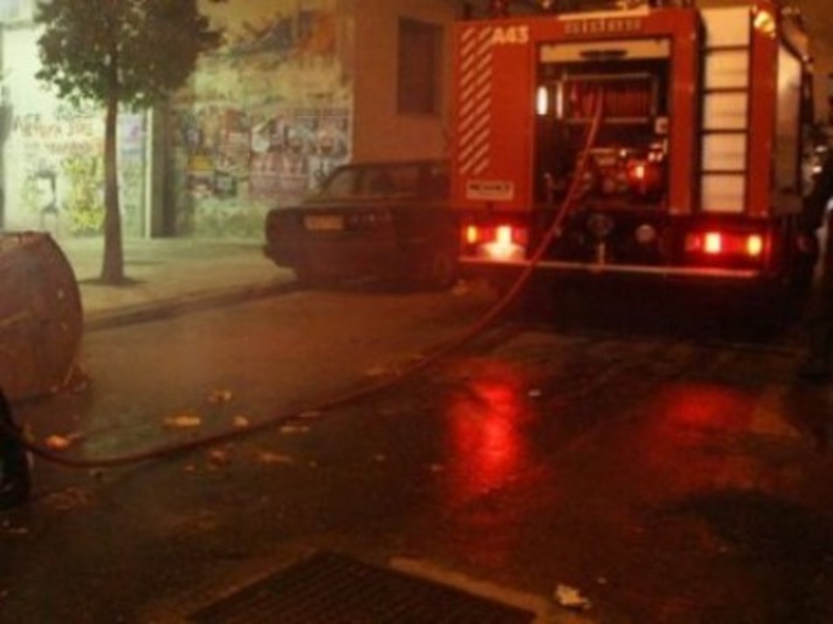 Ηράκλειο: Σοβαρές ζημιές σε οινοποιείο μετά από πυρκαγιά