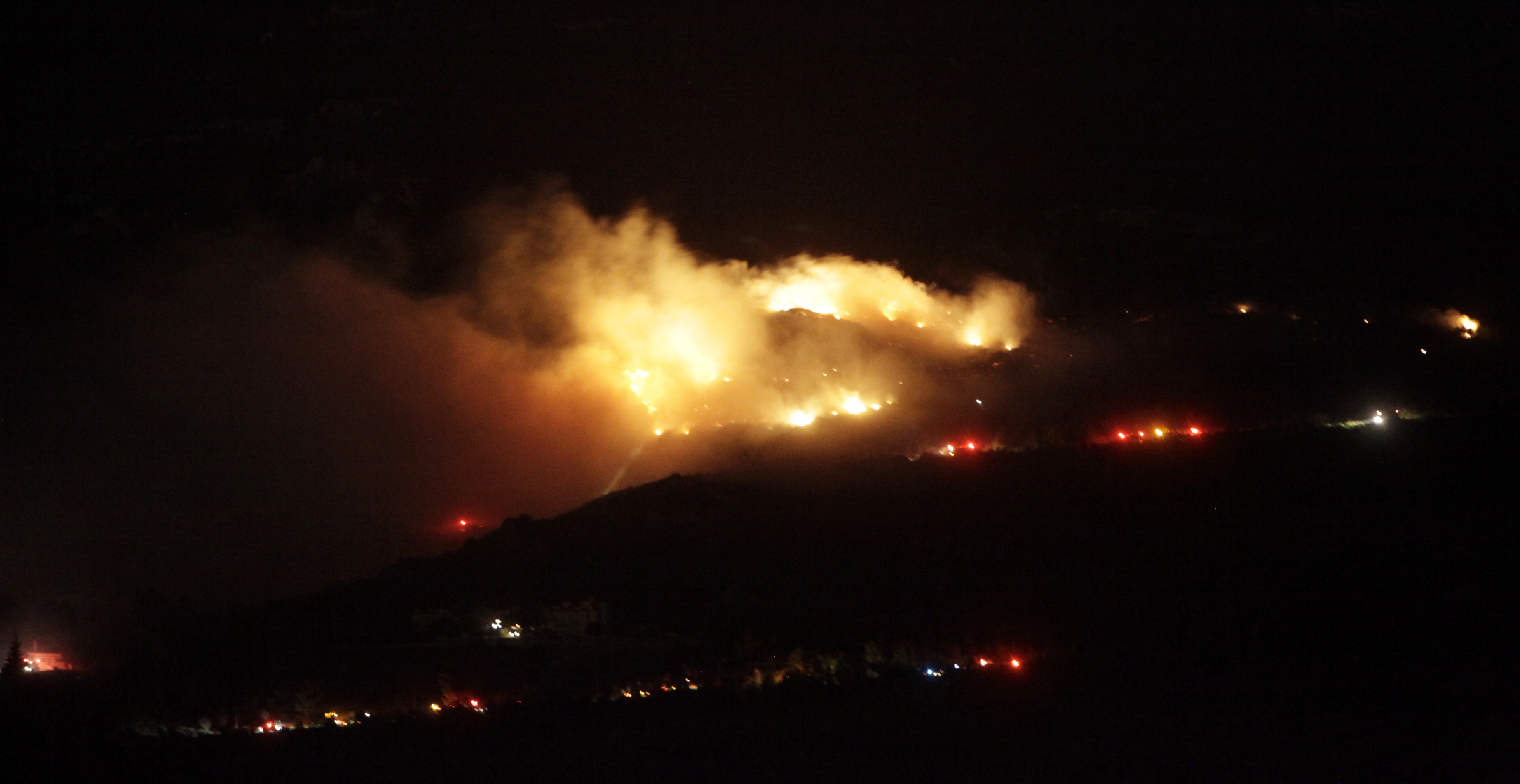 ΦΩΤΟ AΡΧΕΙΟΥ EUROKINISSI - Από την προηγούμενη φωτιά στην Βαρυμπόμπη τον Ιούλιο