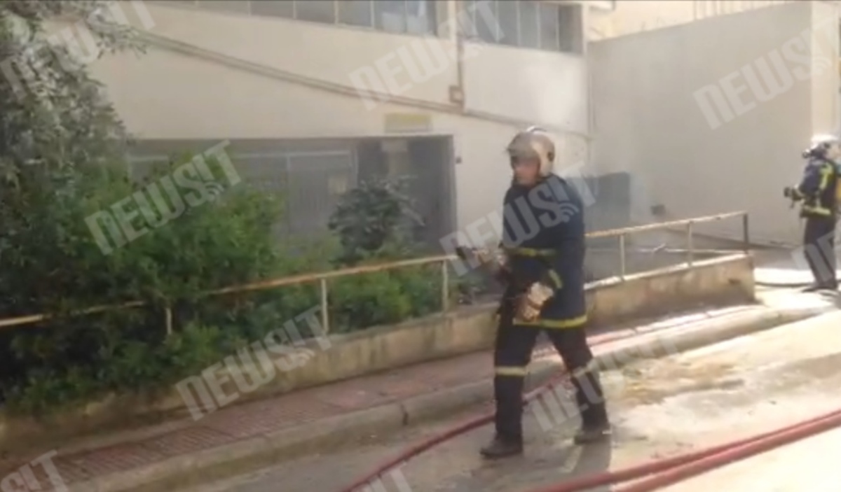 Φωτιά στα Κάτω Πατήσια