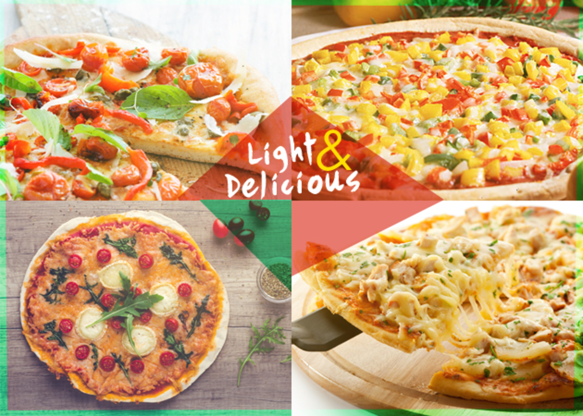 Και πίτσα και light! Πέντε συνταγές που δεν ξεπερνούν τις 280 θερμίδες
