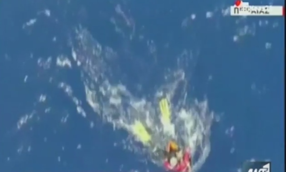 Πλάνα από τη διάσωση