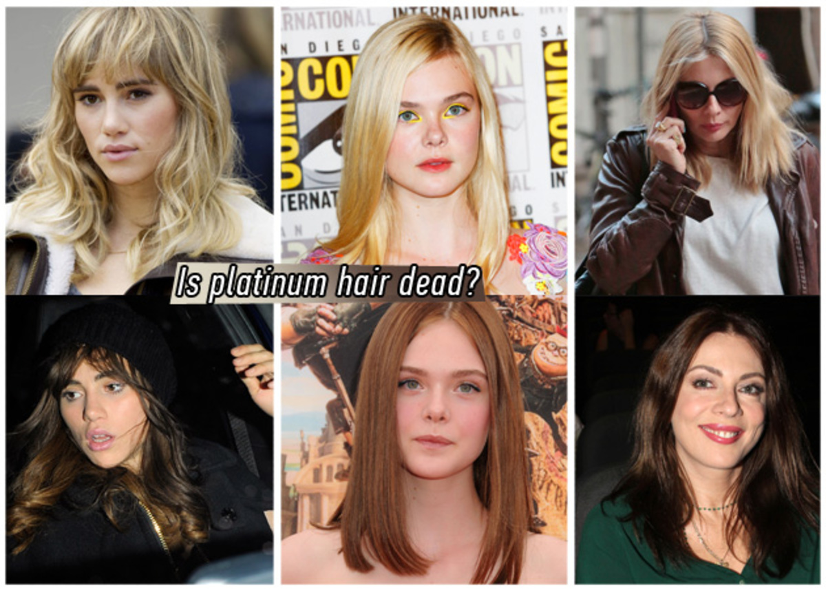 Ξανθιές τέλος! Πώς η μόδα αφήνει πίσω της το πλατινέ μαλλί