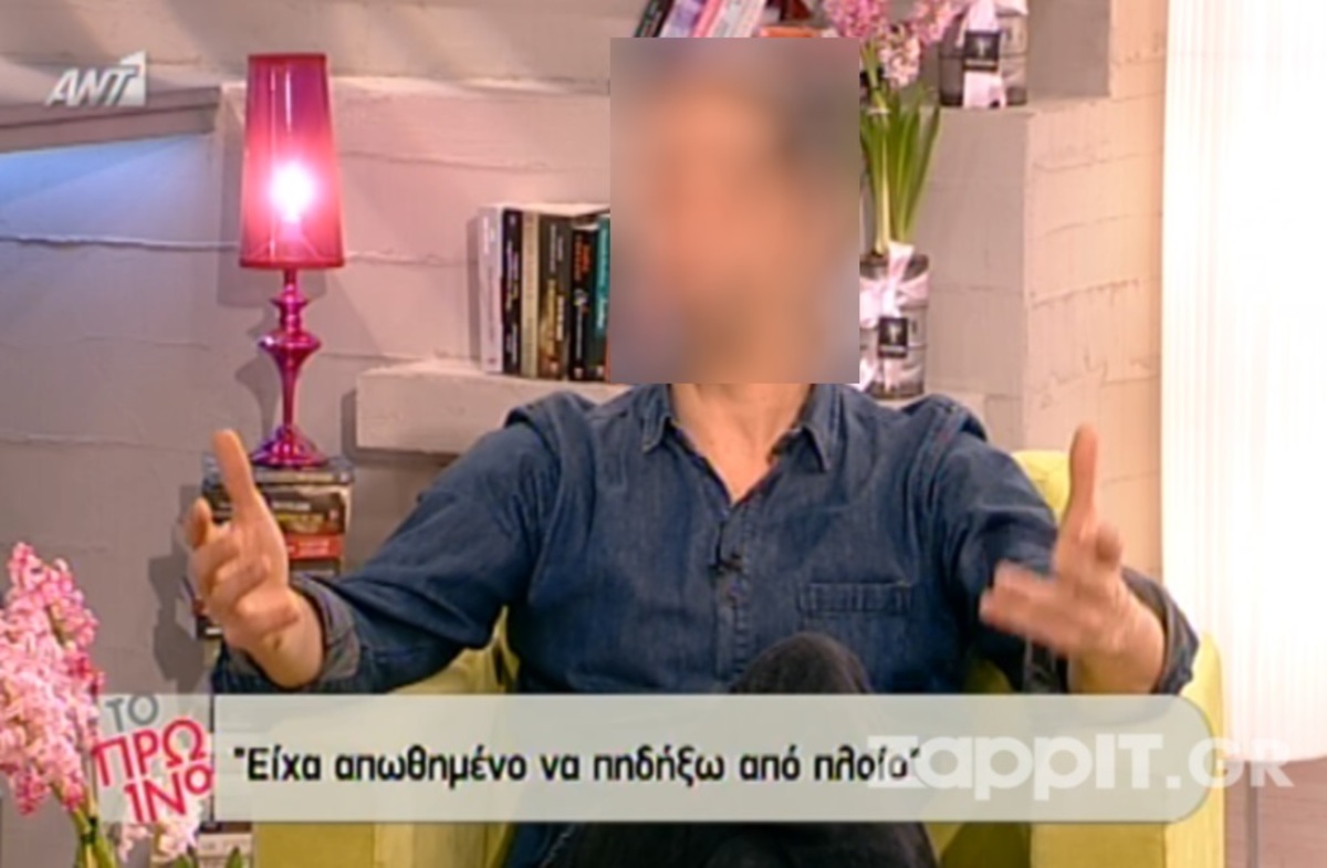 Έλληνας ηθοποιός έπεσε από το πλοίο στη θάλασσα γιατί νόμιζε ότι θα τον χειροκροτήσουν!