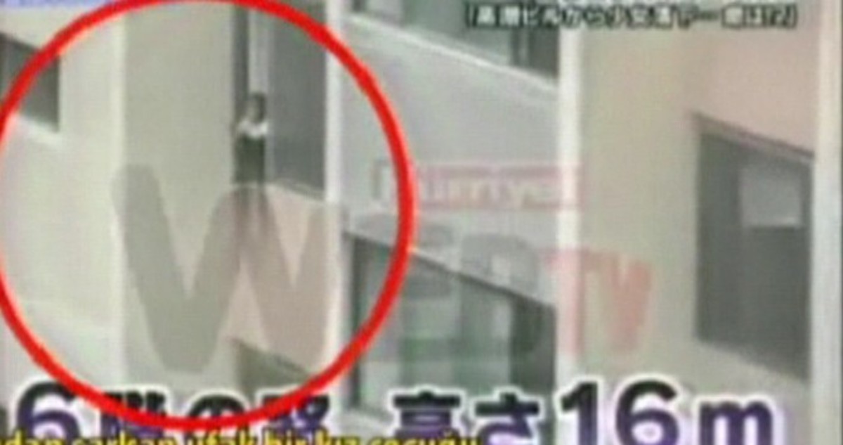 Βίντεο- σοκ με παιδάκι που πέφτει απο τον 6ο όροφο