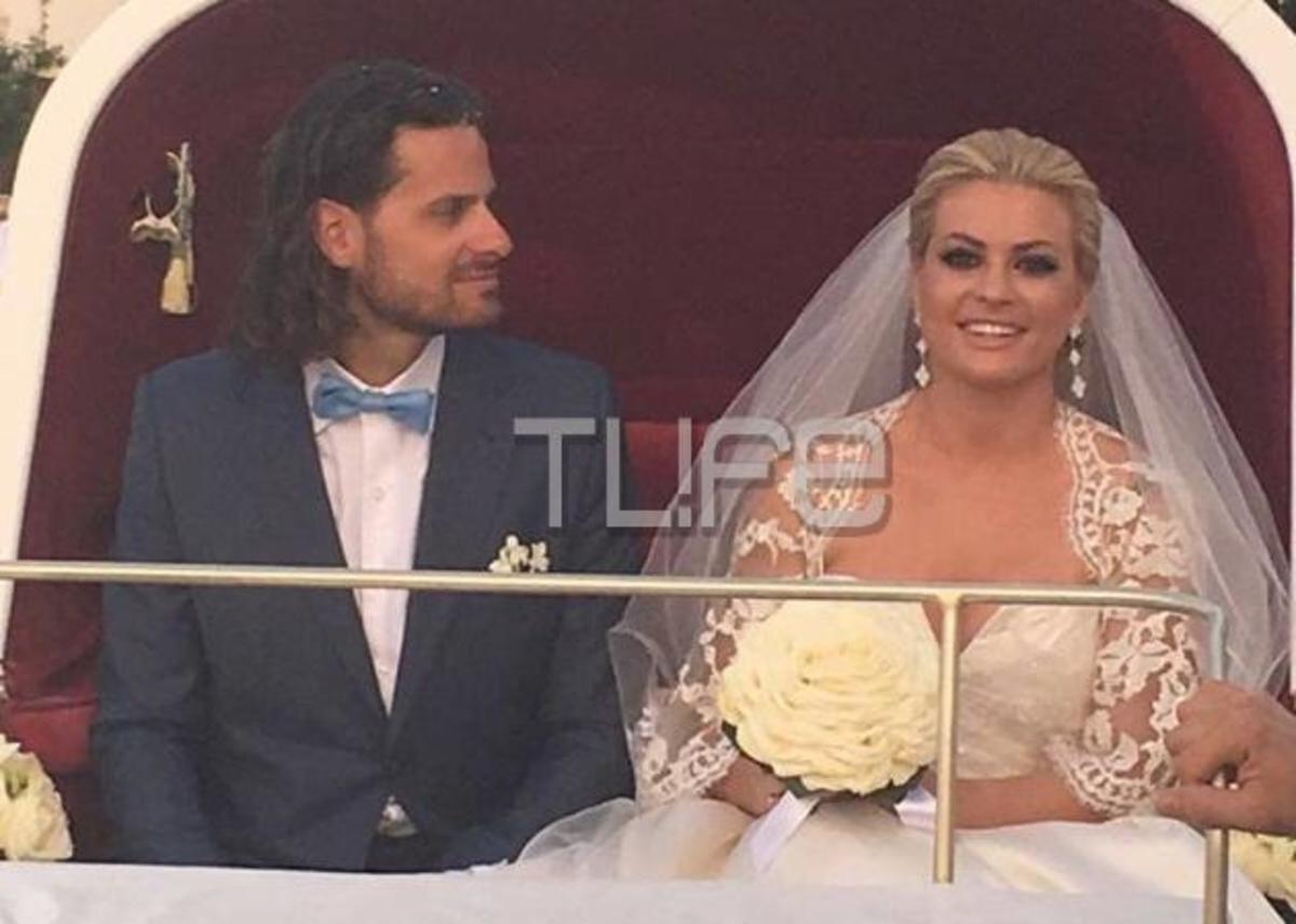 Όλγα Πολίτη: Ο χλιδάτος γάμος της, στις Σπέτσες! Φωτογραφίες και βίντεο
