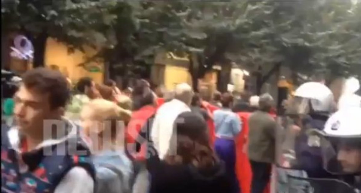 Πορεία μετά την παρέλαση
