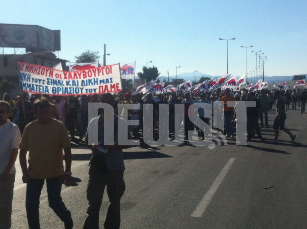 Με παρέμβαση Σαμαρά άνοιξε η Χαλυβουργία – Κάλεσμα για παναττικό συλλαλητήριο τη Δευτέρα