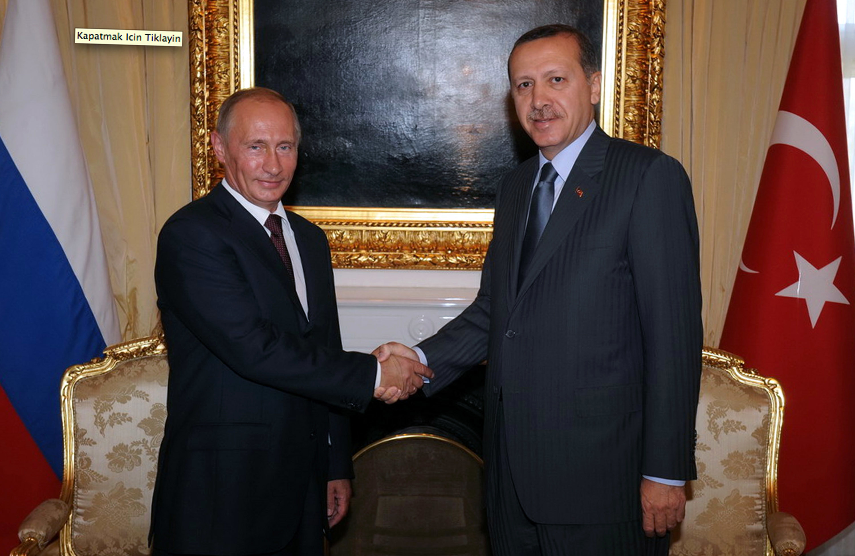 Συνάντηση Πούτιν με Ερντογάν ΦΩΤΟ EUROKINISSI