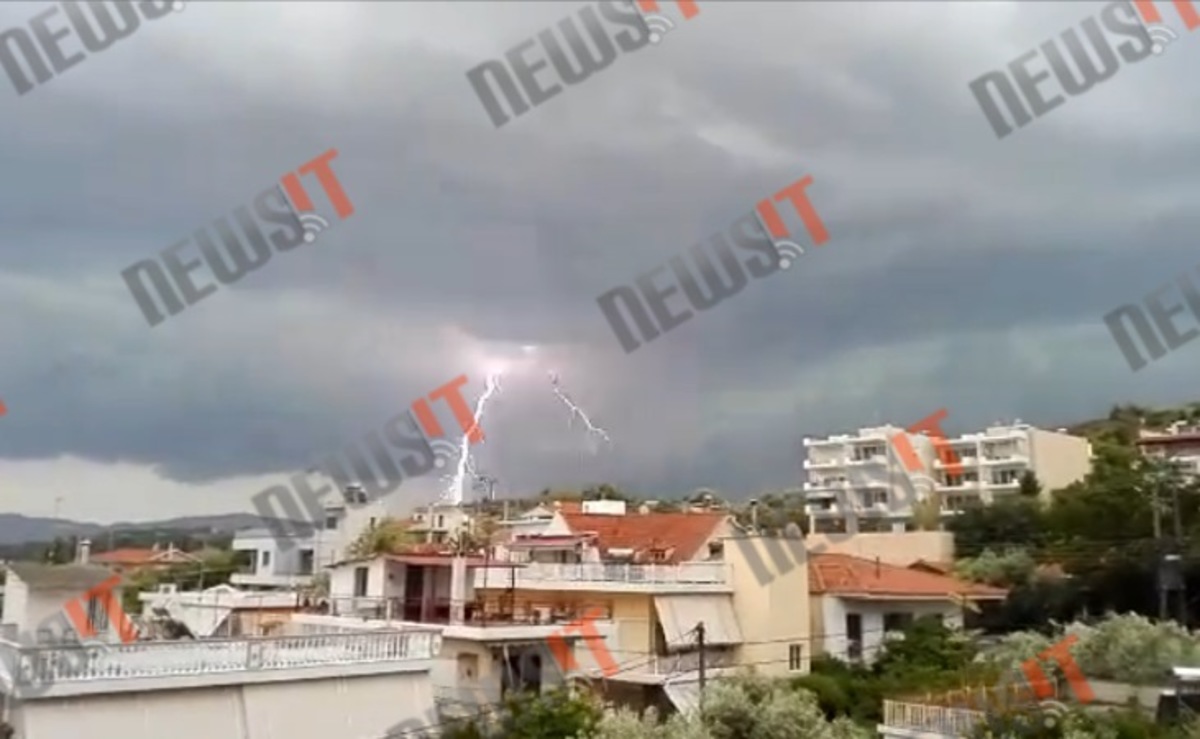 Κεραυνοί στο Χαλκούτσι