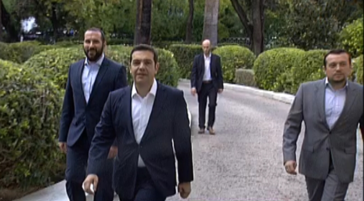 Τσιίρας στο Προεδρικό