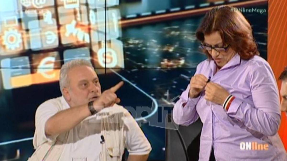 Ψαριανός μαινόμενος στο πλατό του ONline! Είπε “σούργελο” τη Θεανώ Φωτίου (VIDEO)