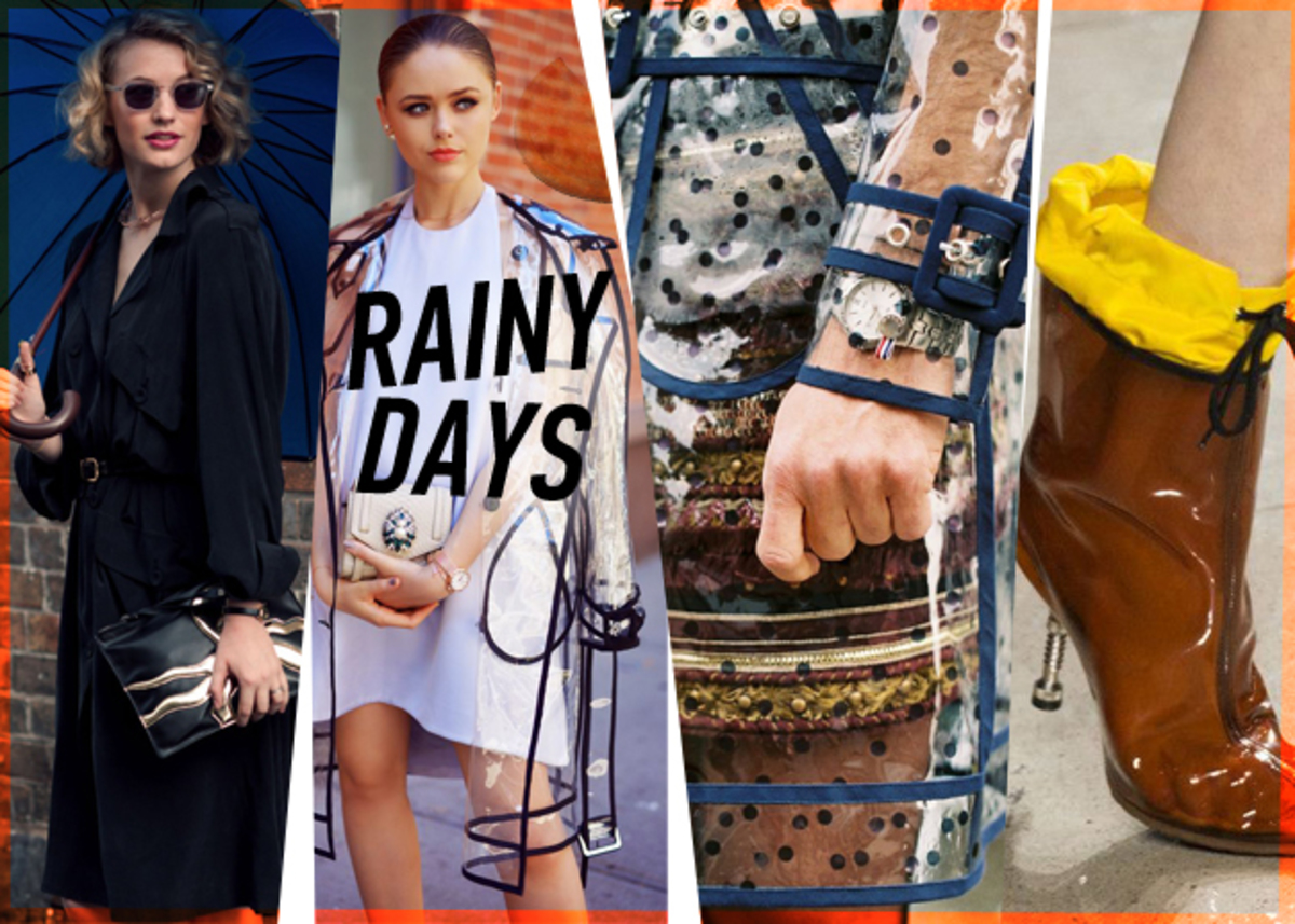 Όλα τα fashion αξεσουάρ για να αντιμετωπίσεις τη βροχή