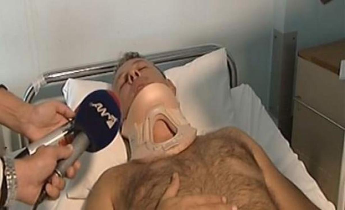 Εικόνα από τον τηλεοτπικό σταθμό ΑΝΤ1