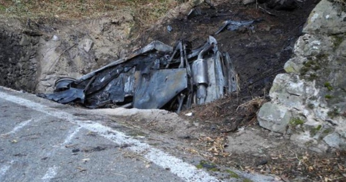 Τραγωδία σε Rally στην Ιταλία-Απανθρακώθηκαν οδηγός και συνοδηγός! (ΦΩΤΟ)