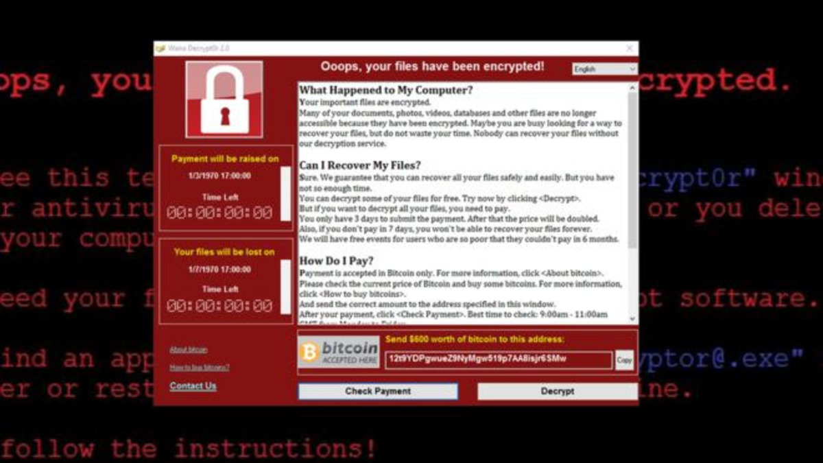 Συμβουλές προστασίας από το ransomware «WannaCryptor»