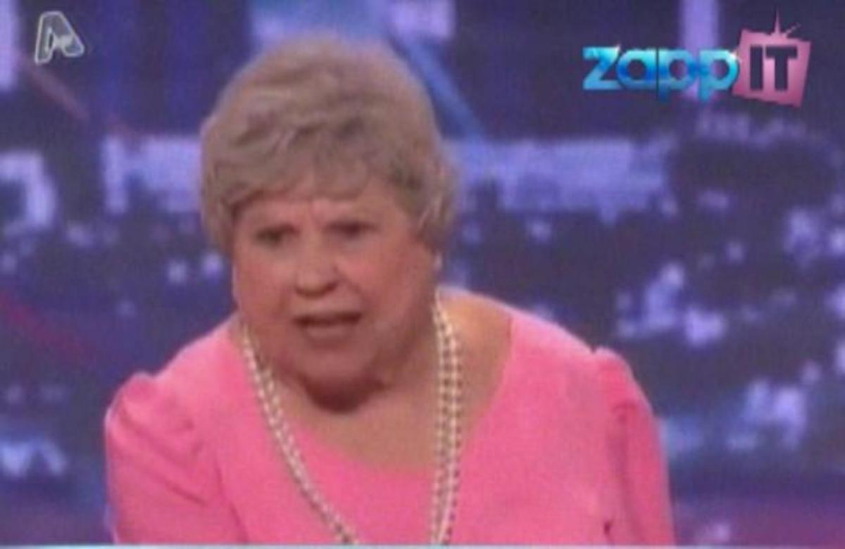 Μια 80χρονη… ραπάρει στην εκπομπή “Αμερική έχεις ταλέντο”!