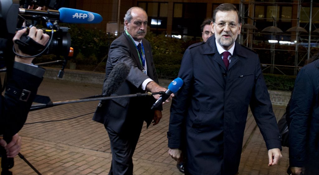 ΦΩΤΟ EUROKINISSI - Ο Ισπανός πρωθυπουργός Μαριάνο Ραχόι