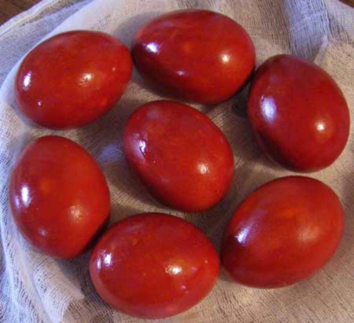Πως να βάψετε τα αυγά