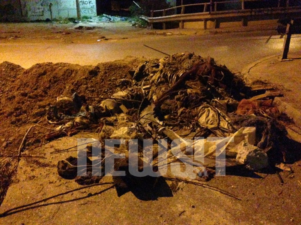 ΦΩΤΟ NEWSIT από το ρέμα της Εσχατιάς