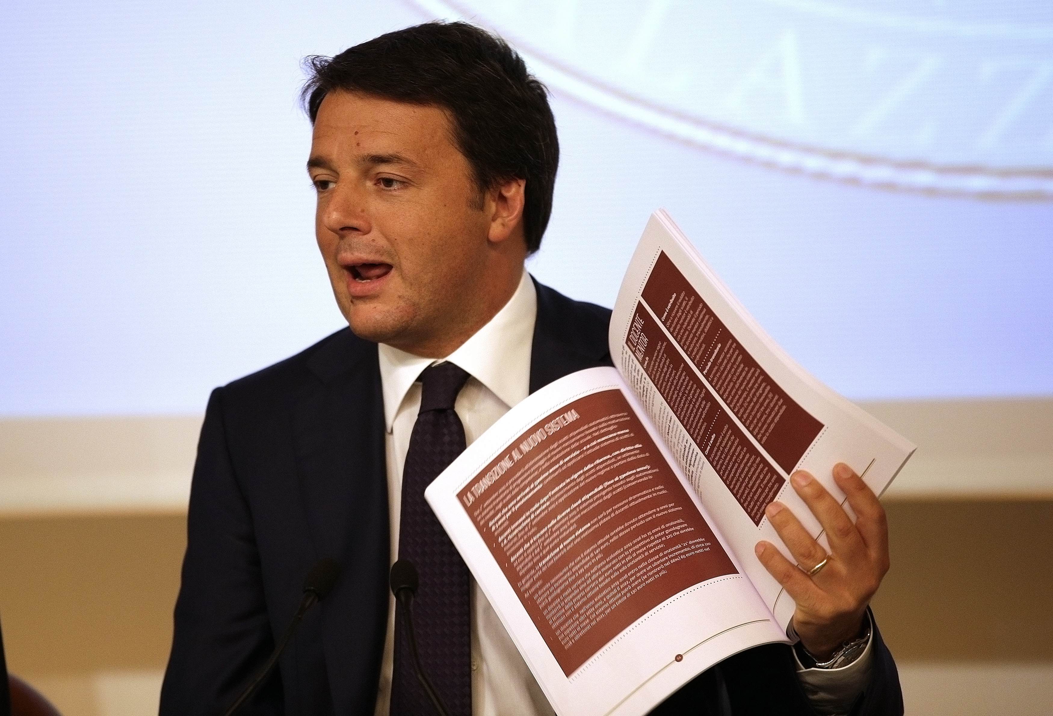  Ο Ρέντσι παρουσίασε ιστοσελίδα της ιταλικής κυβέρνησης αφιερωμένο στο ”πρόγραμμα των χιλίων ημερών”
