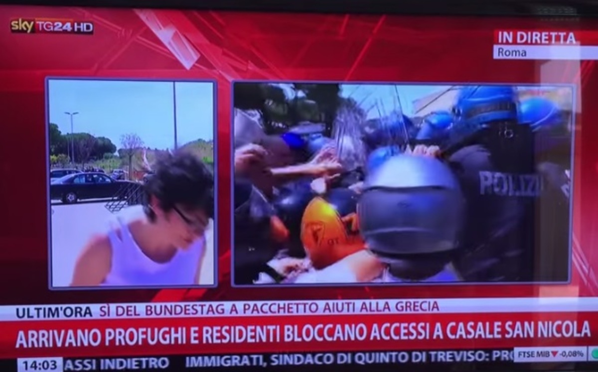 Λιποθύμησε δημοσιογράφος την ώρα της ζωντανής σύνδεσης