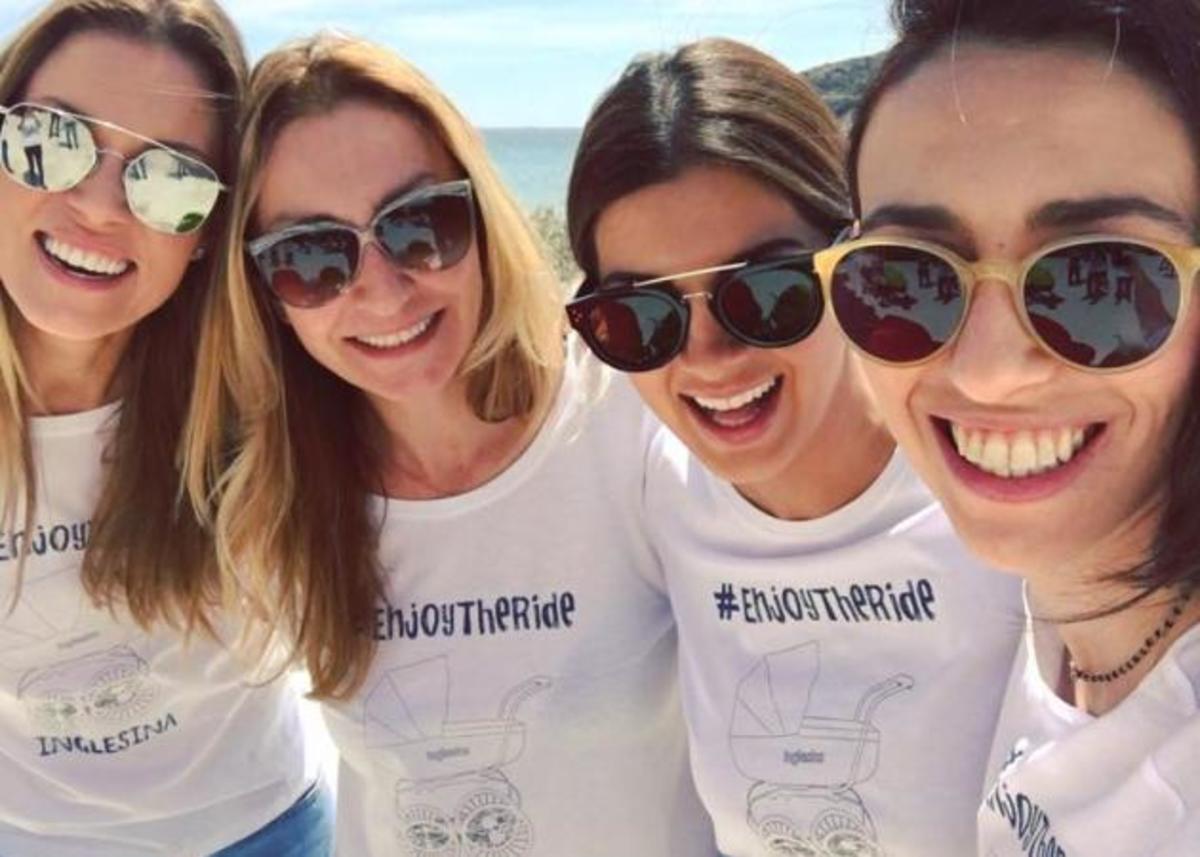 Βίκυ Καγιά – Σταματίνα Τσιμτσιλή – Ρούλα Ρέβη: Ποζάρουν με τα καρότσια τους! ΦΩΤΟ