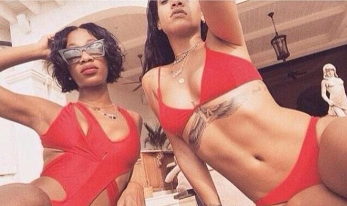 Rihanna: Σέξι με το κόκκινο μπικίνι της!