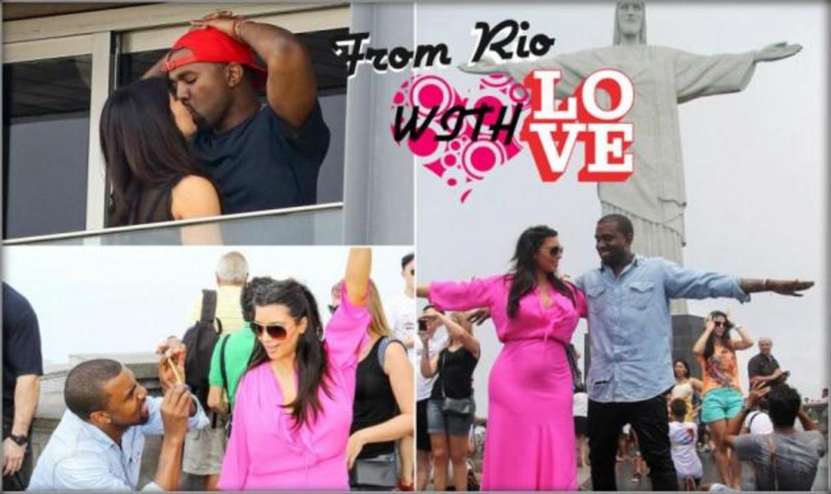 Kanye West – Kim Kardashian! Ερωτικό διήμερο στο Ρίο