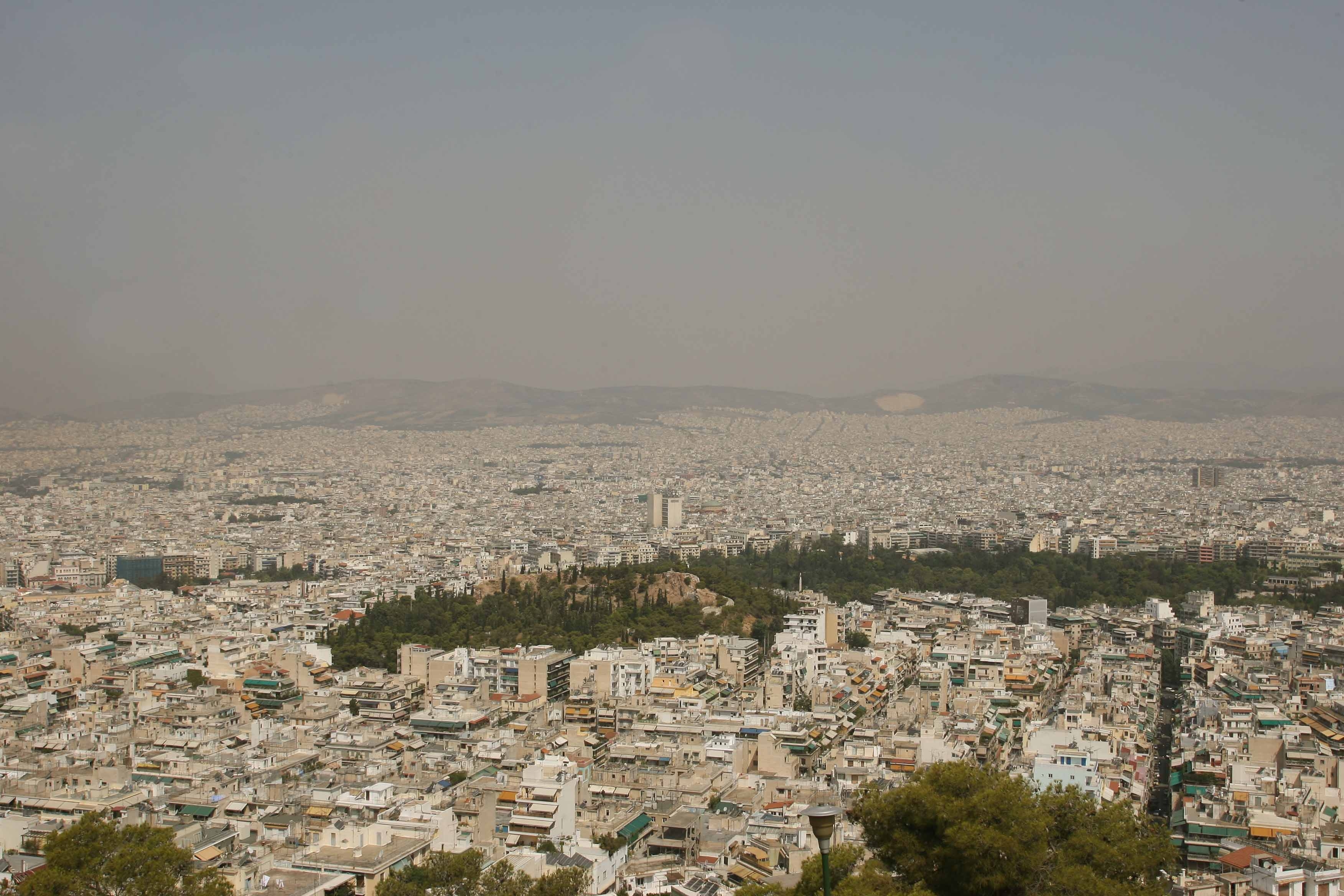 Αυξημένες τιμές ατμοσφαιρικής ρύπανσης λόγω υψηλών θερμοκρασιών