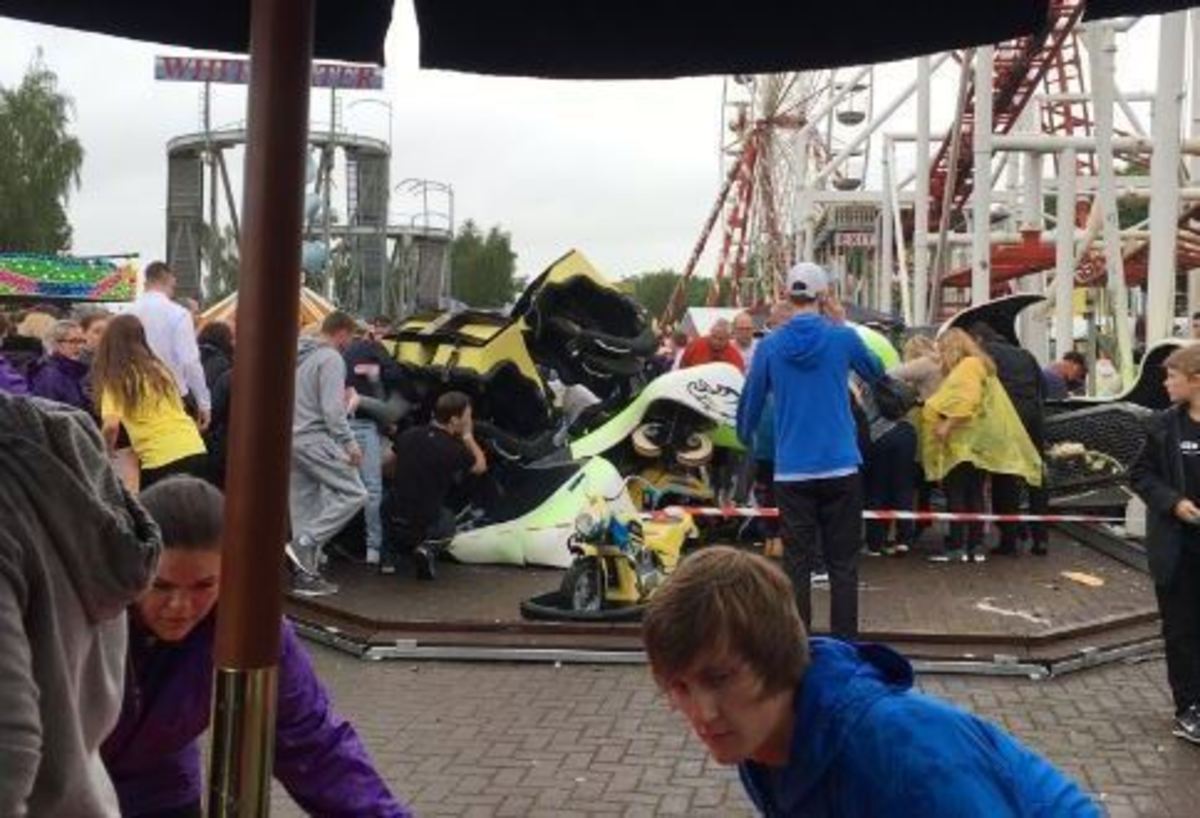 Τρόμος σε Λούνα Πάρκ στη Σκωτία – Εκτροχιάστηκε τρενάκι – Φόβος για ανήλικα θύματα – ΦΩΤΟ