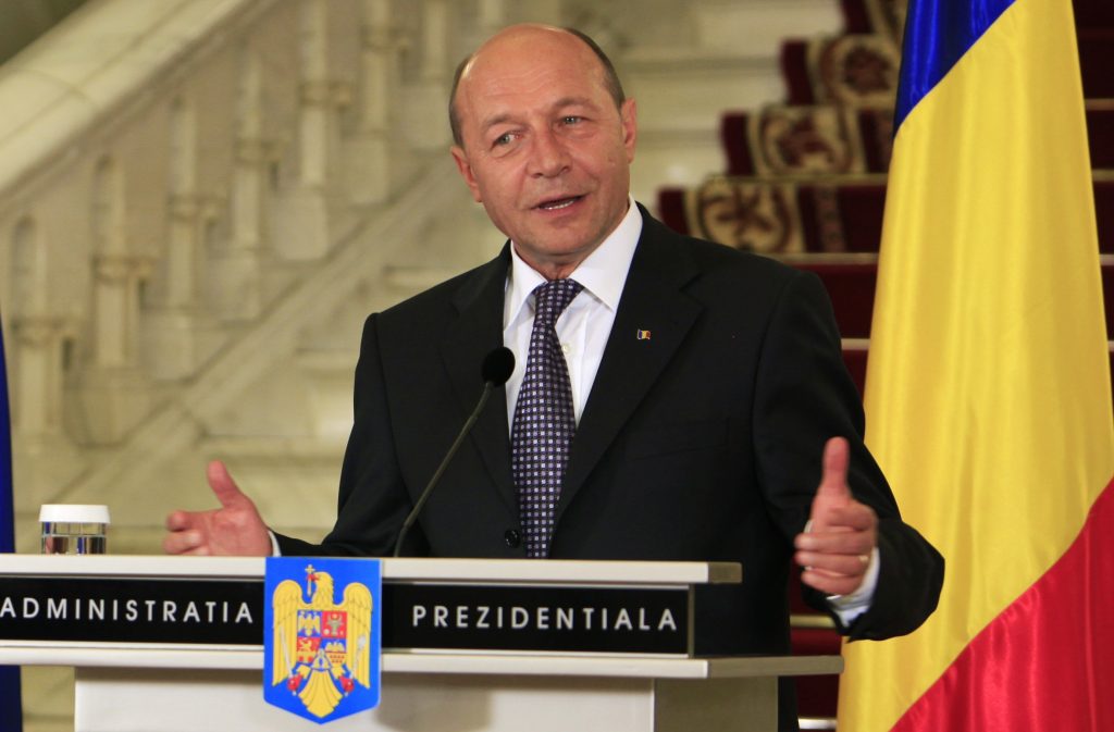Ο πρόεδρος της Ρουμανίας
