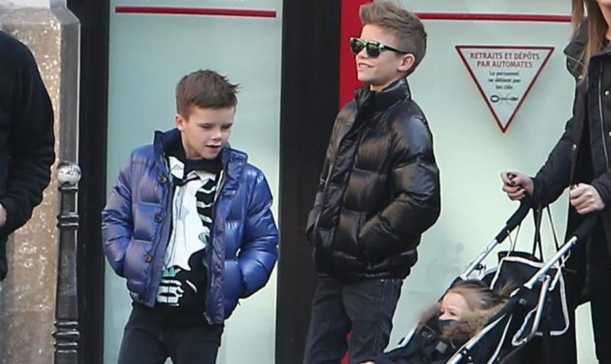 Πραγματικός σταρ ο Romeo Beckham! Ακολουθεί τα χνάρια του διάσημου μπαμπά του