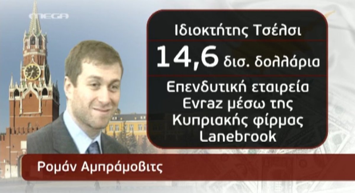 Καταθέσεις μεγιστάνων στην Κύπρο