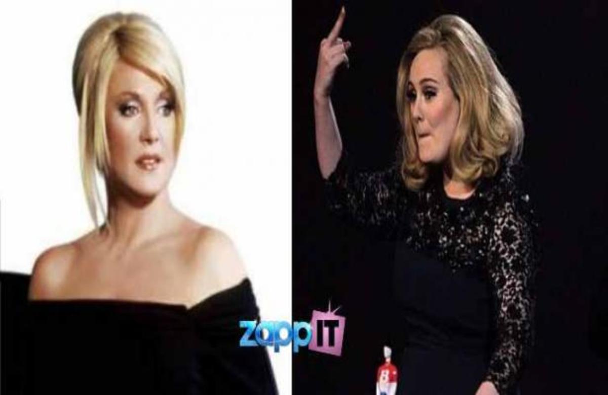Πώς σχολίασε η Ρούλα Κορομηλά την άσεμνη χειρονομία της Adele;