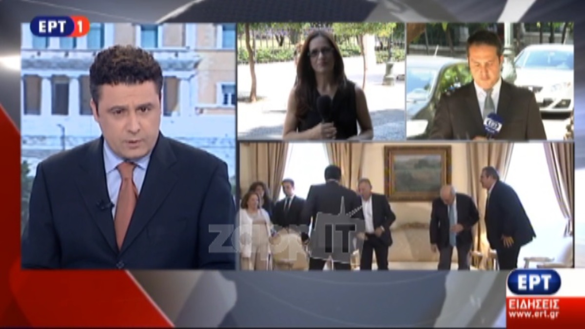 Γκάφα δημοσιογράφου της ΕΡΤ με τη ροτόντα στο Προεδρικό