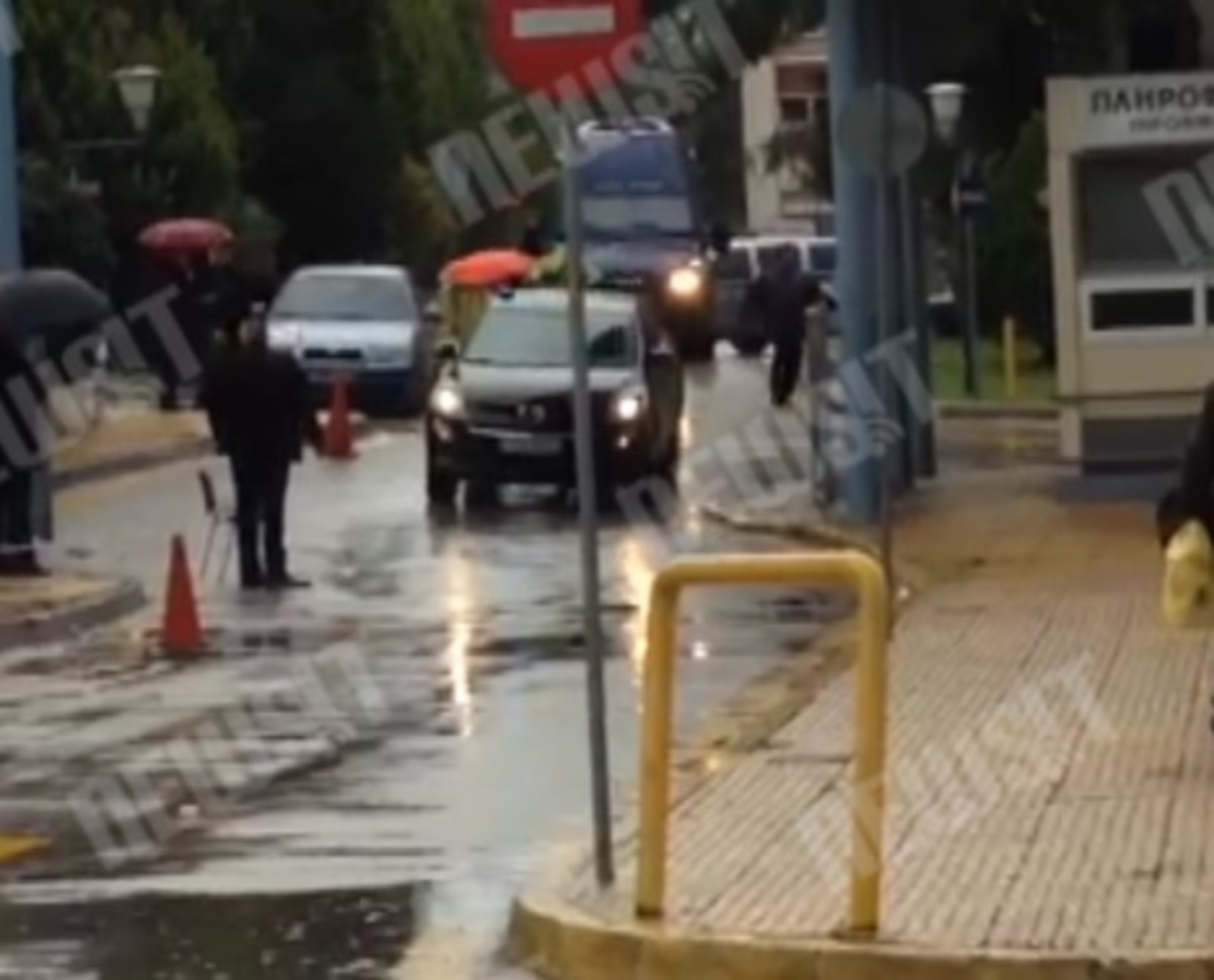 Μεταγωγή Ρωμανού από νοσοκομείο